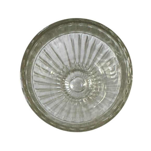 VTG Milkshake Parfait Float Glass Pedestal Heavy Clear Soda Fountain Dessert - Picture 2 of 5